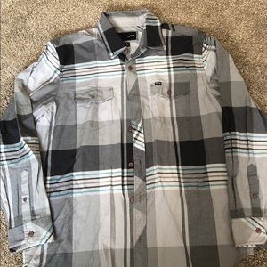 Hurley Long Sleeve shirt Large
